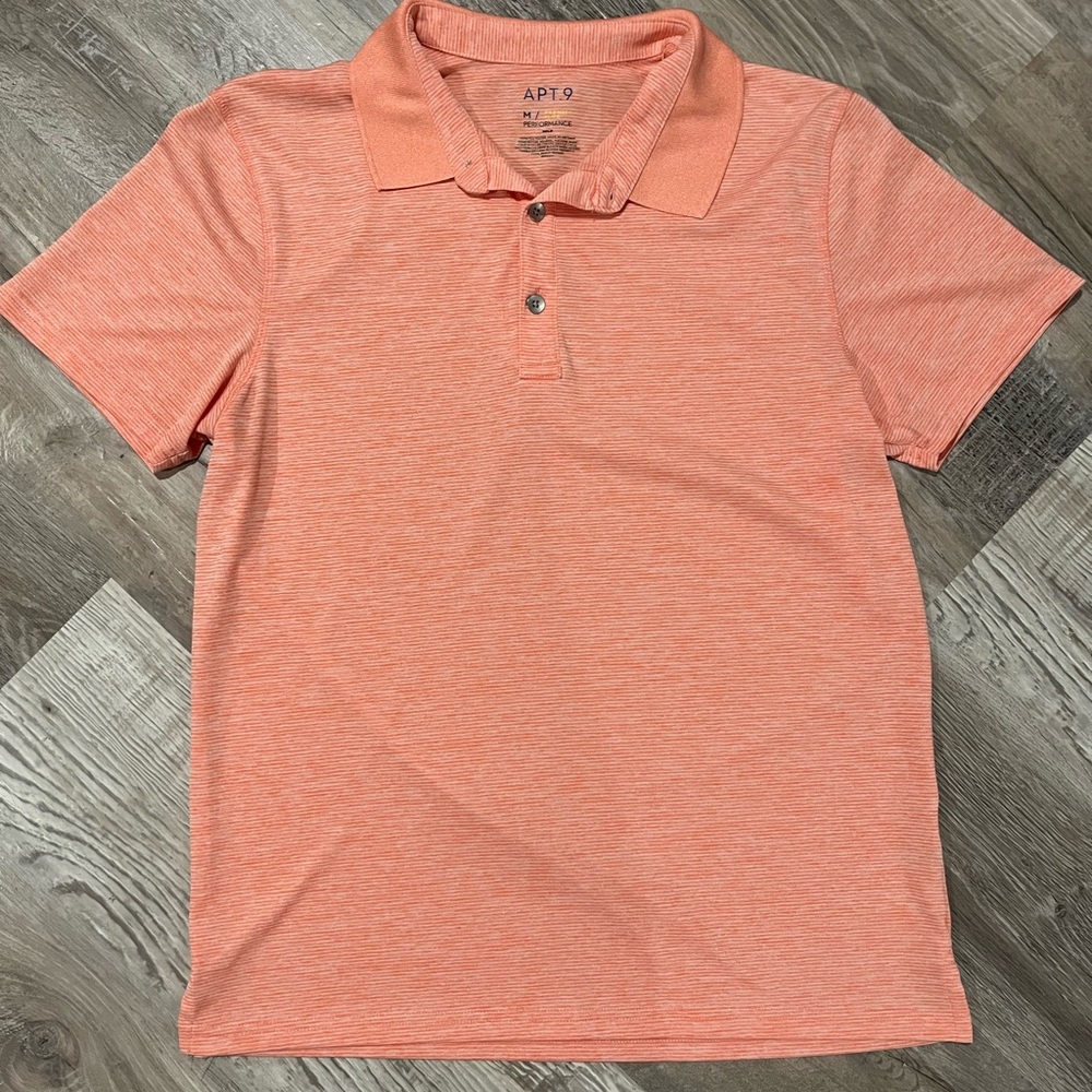 APT.9 shirt, size medium. Coral color